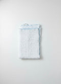 Soft Muslin Baby Blanket – Breathable 100% Cotton Swaddle in Blue, Pink & Cream for Newborns
