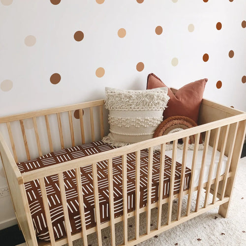 Boho Nursery Wall Stickers – Peel & Stick Decals for Baby Room Décor