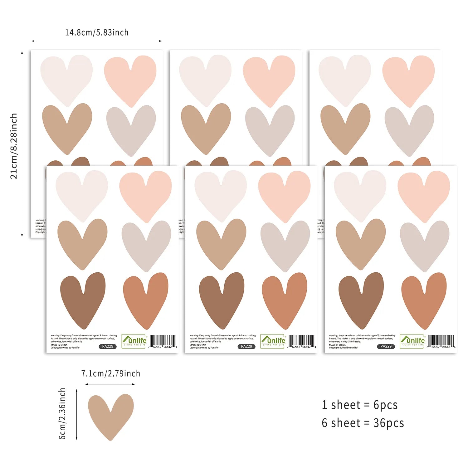 Boho Nursery Wall Stickers – Peel & Stick Decals for Baby Room Décor