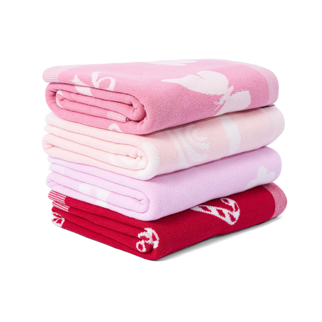 Daisy Jacquard Knit Baby Blanket – 100% Cotton Heirloom Receiving Blanket, OEKO-TEX Certified, Gender Neutral