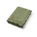 Heirloom Lace Knit Baby Blanket in Sage Green – 100% Cotton OEKO-TEX Certified Receiving Blanket