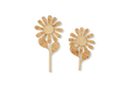 Handcrafted Rattan Flower Stem – Boho Wall & Nursery Room Decor