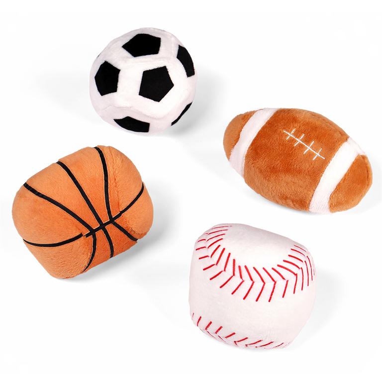 Baby GUND My First Sports Bag Playset – 5-Piece Sensory Plush Toy Set for Babies & Toddlers