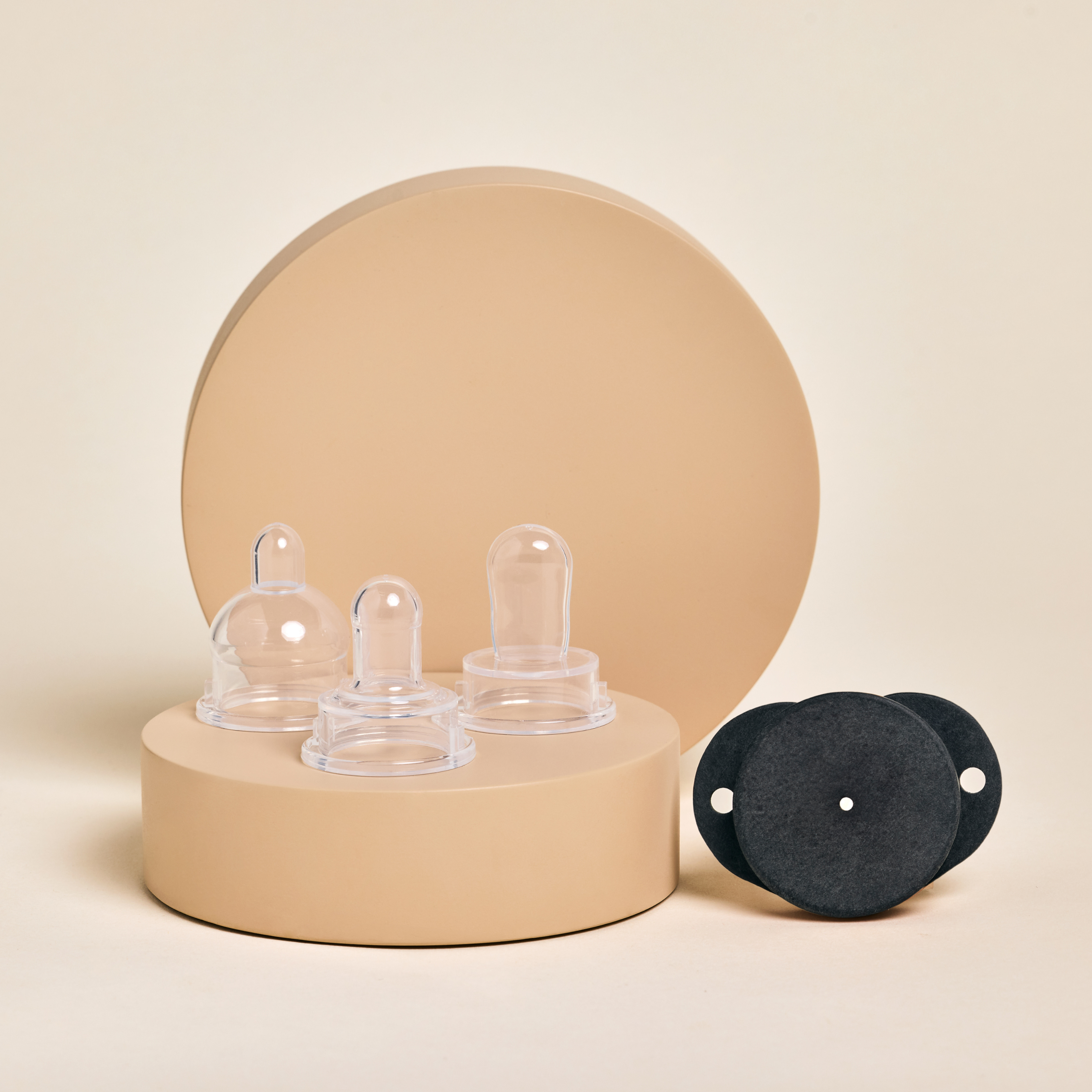 Soothe Beginnings Pacifier Starter Kit – Plastic-Free, Made in USA | Ages 0-18M