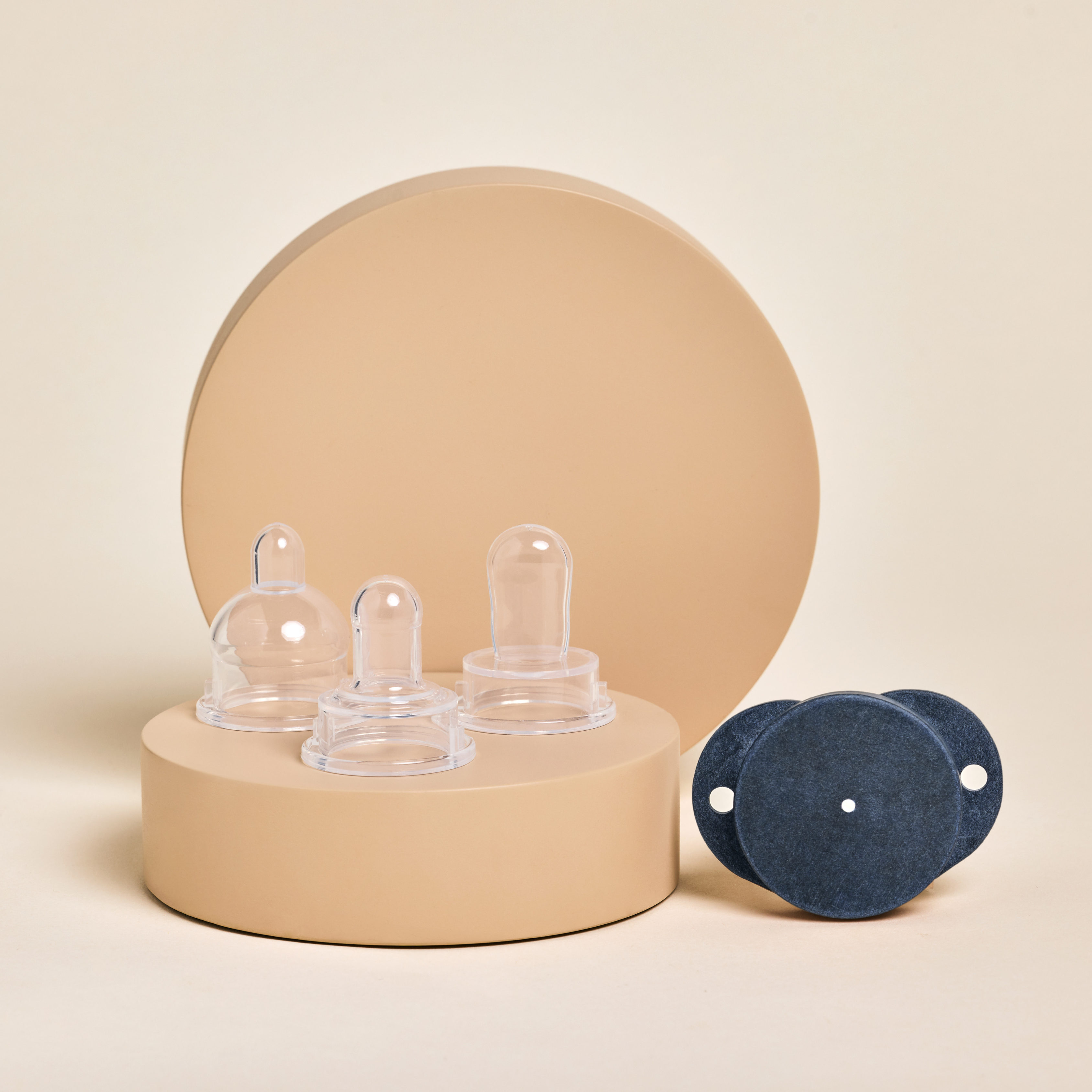 Soothe Beginnings Pacifier Starter Kit – Plastic-Free, Made in USA | Ages 0-18M