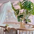 Wooden Cloud & Star Wind Chime for Nursery – Wall Hanging Ornament & Soothing Pendant Toy for Newborns